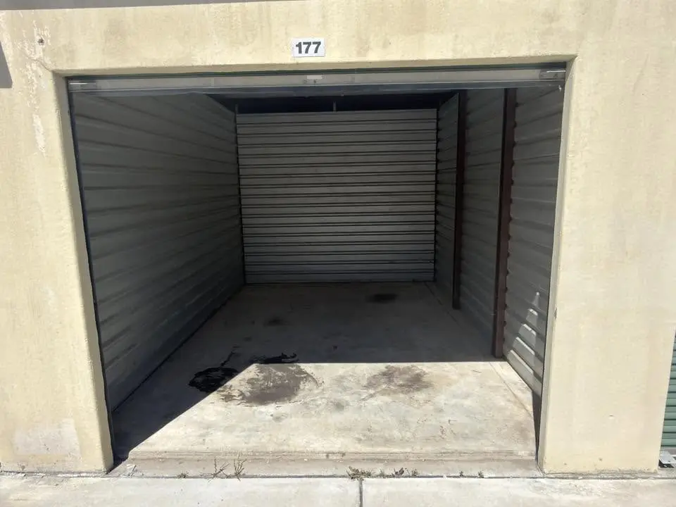 Storage unit cleanout, after